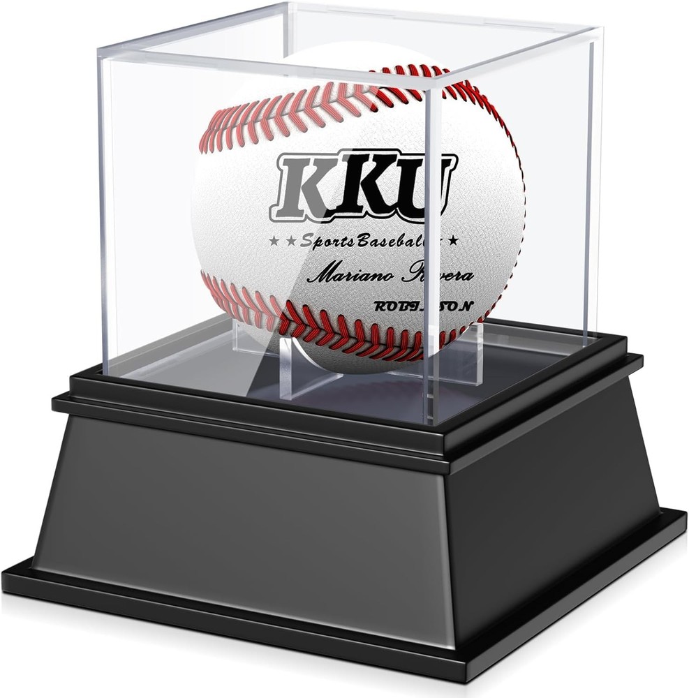 KKU Baseball Display Case, Standard Case 1 Pack, Claer