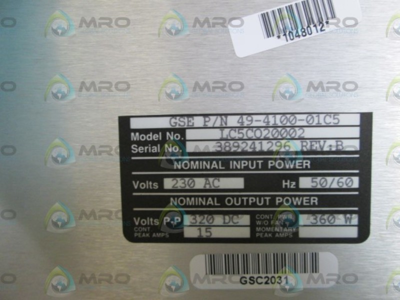 TECH-MOTIVE TOOL CONTROL MODULE 49-4100-01C5 NSNP