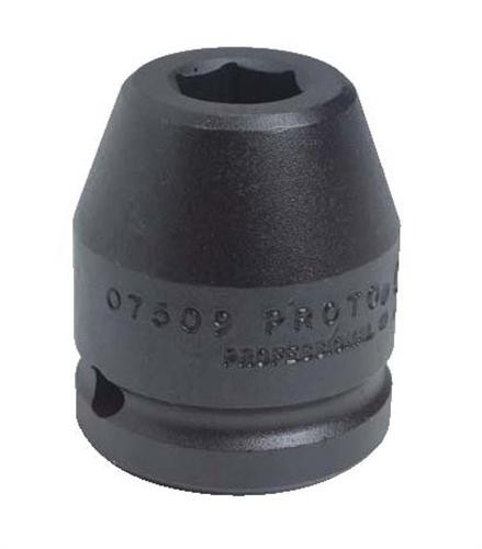 1-1/8" 6-Point Standard Length Impact Socket 3/4" Drive