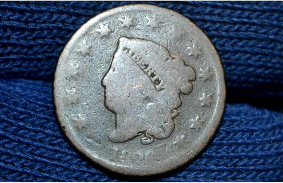 1826 Large Cent ** NICE BROWN * Bargain with FREE SHIPPING