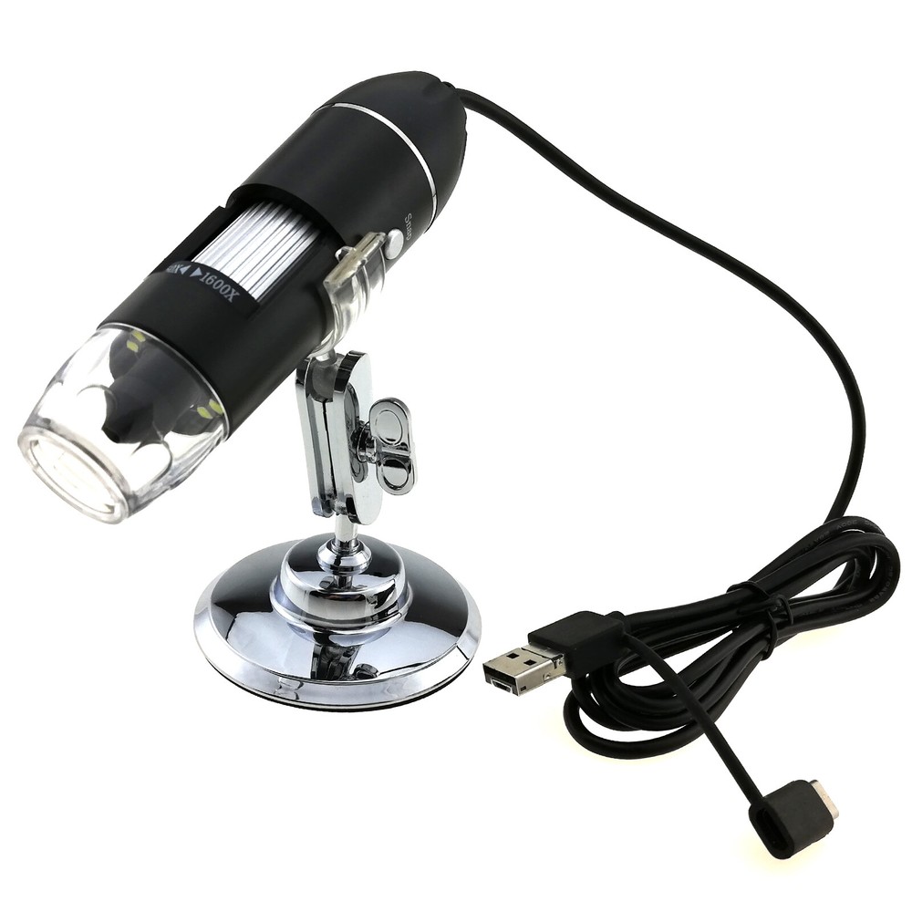 1600X USB Microscope PC Mac Android Handheld Digital Video LED Camera Magnifier