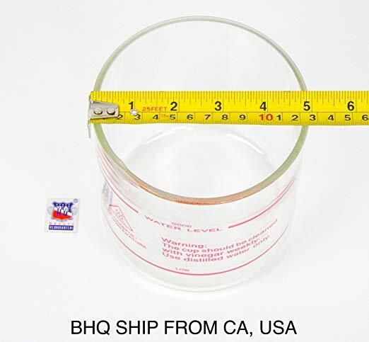 Facial Steamer Jar 5"H X 5"D
