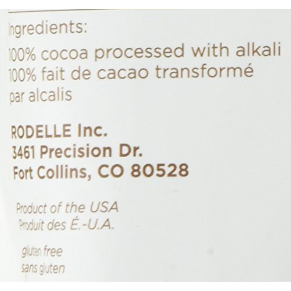 Rodelle Dutch Processed Gourmet Baking Cocoa Powder