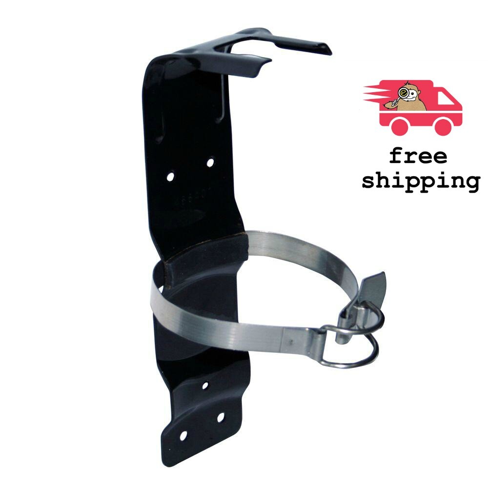 2.5 Lbs A B C Multiple Use Fire Extinguisher Retention Bracket Holder Storage
