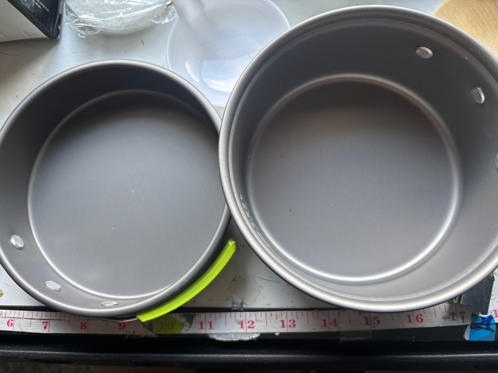 MalloMe 10 Piece Camping Cookware Mess Kit