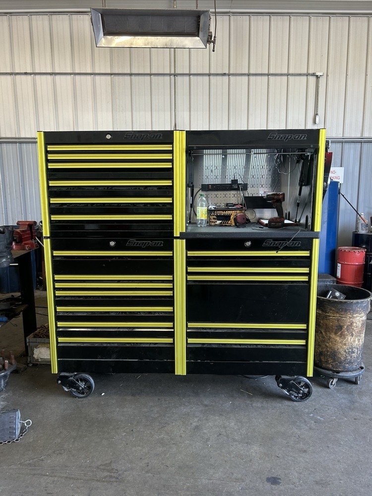 Black/lime Snap On Epiq Series Modular Tool Box