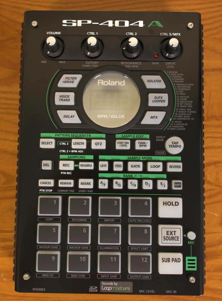 Roland SP-404A Linear Wave Sampler Mint condition