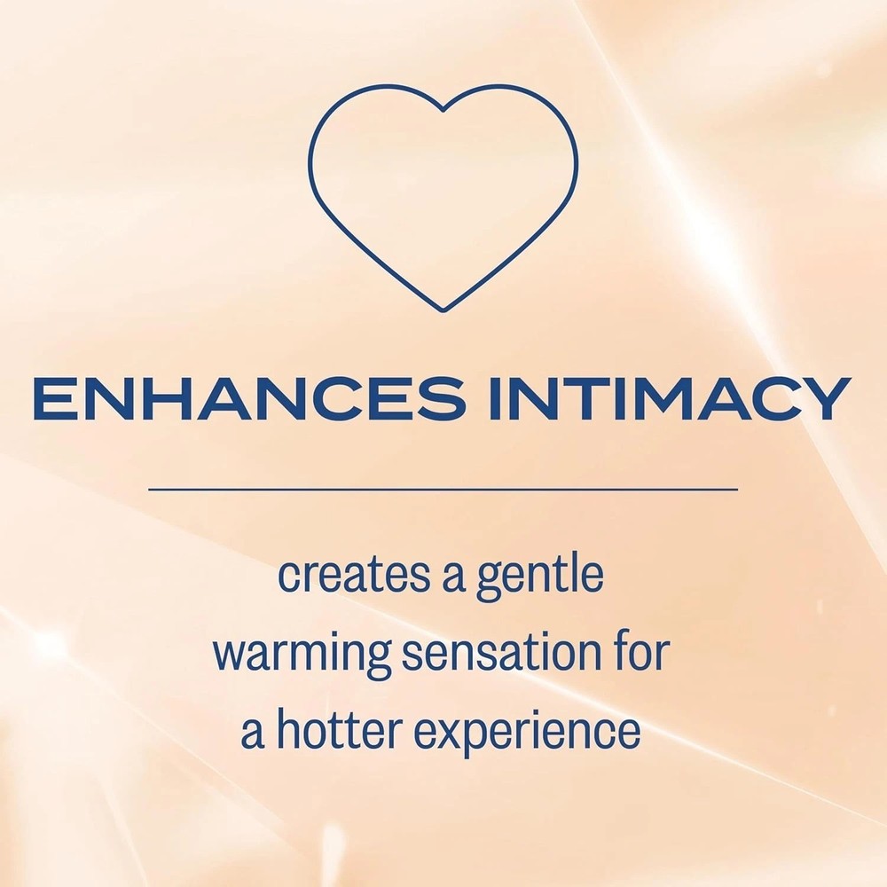 2.4 Fl Oz KY Warming Lube for Intimacy – Smooth, Silicone-Based & Discreet