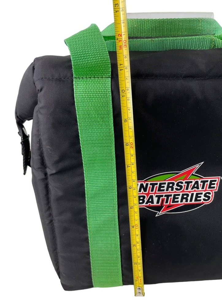 Interstate Batteries Black & Green Soft Sided Cooler Bag Double Handle
