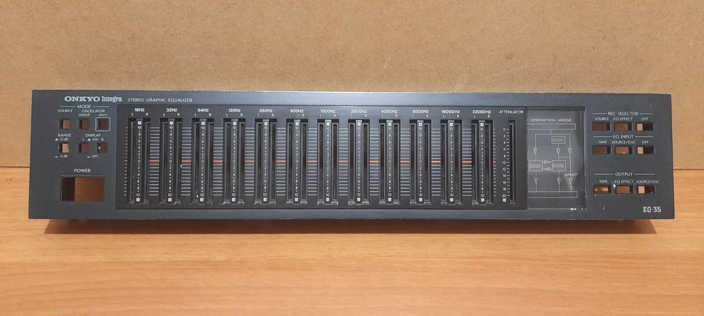 ONKYO EQ-35 FACEPLATE