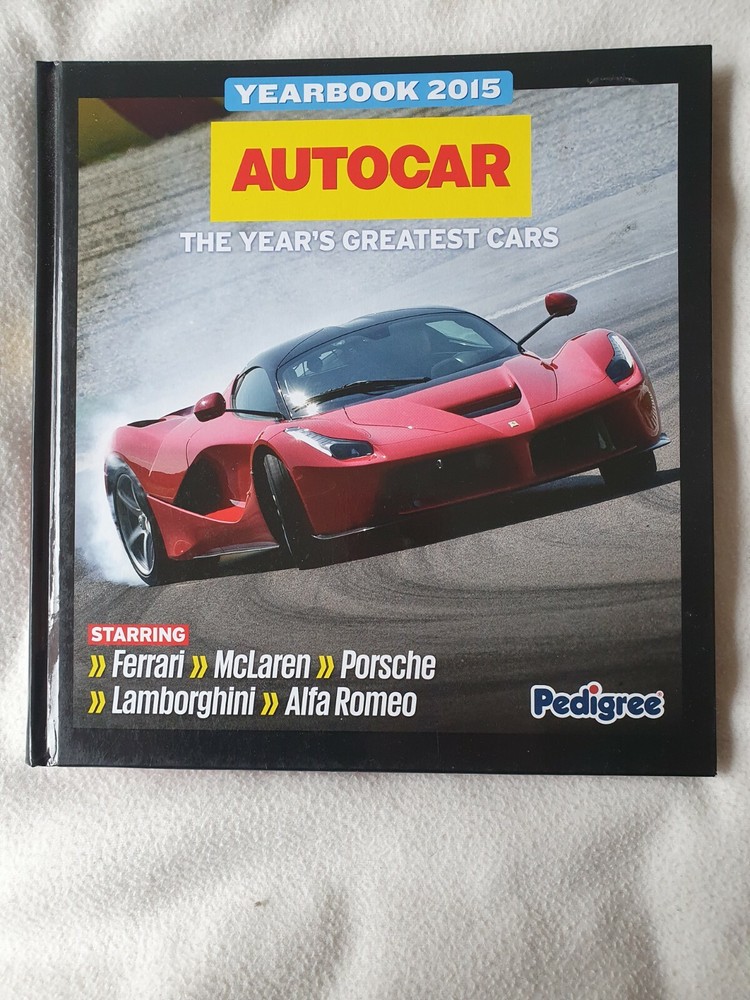 Autocar Yearbook 2015 - Hardback - Excellent condition
