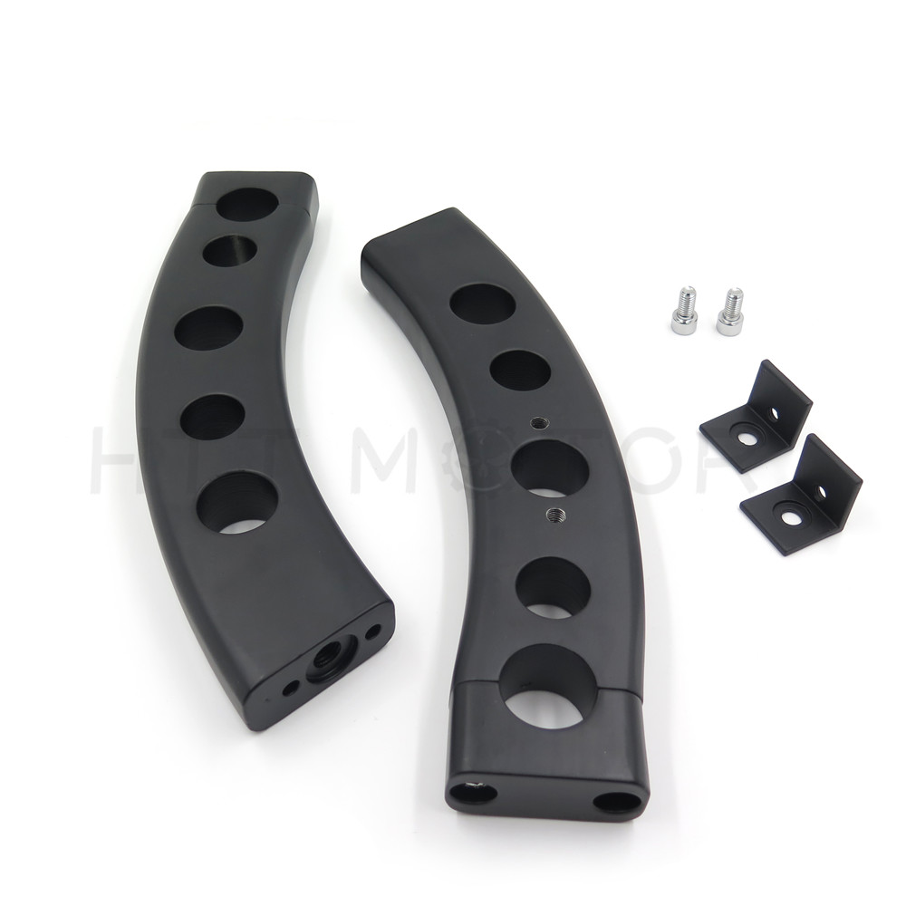 25mm 1.25" Handlebar Riser pull back For 2006-2019 Suzuki Boulevard M109R Black