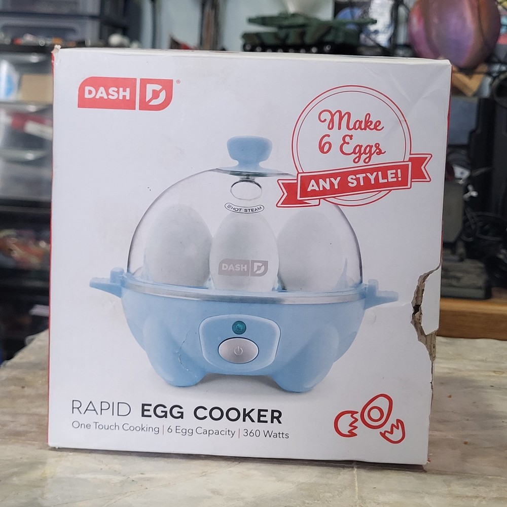 DASH Rapid Egg Cooker 6 Egg Capacity Electric Egg Cooker