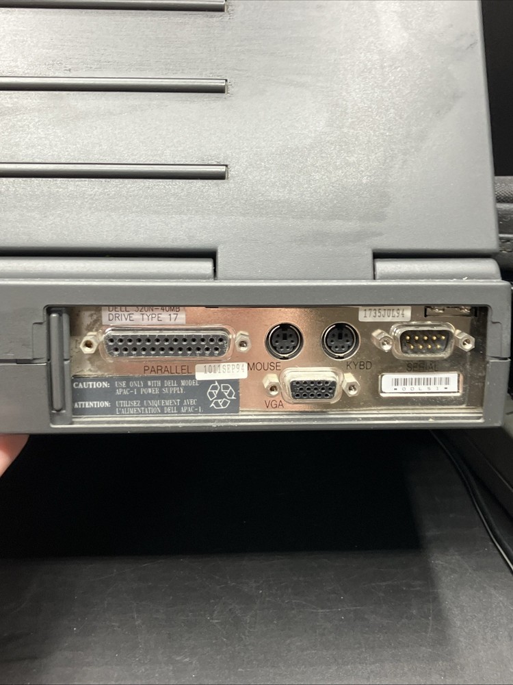 VINTAGE Dell 320N Laptop Intel