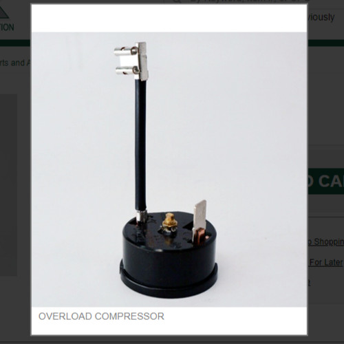 OVERLOAD COMPRESSOR #9181005-37