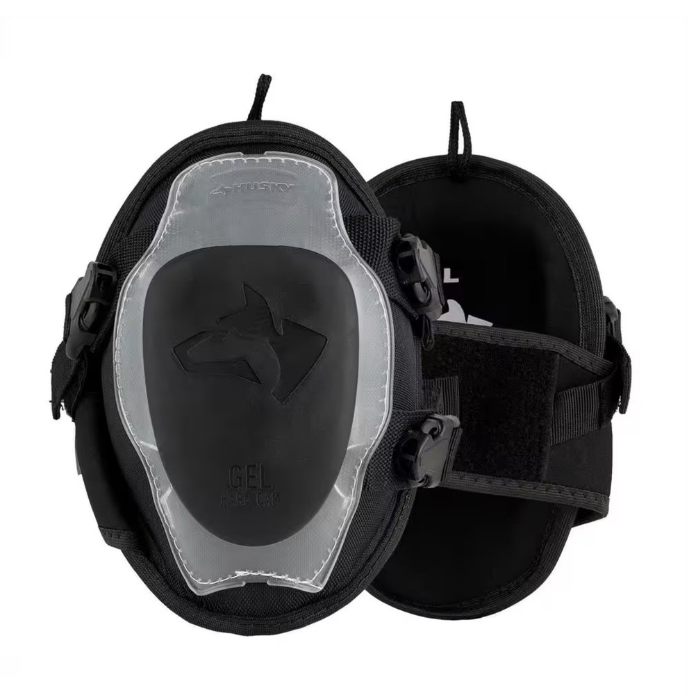 Husky Gel Hard Cap Construction Work Knee Pads