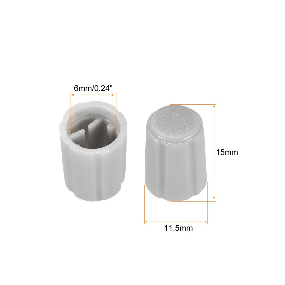 Potentiometer Control Knob Insert Shaft D Switch Knobs,for Audio Device