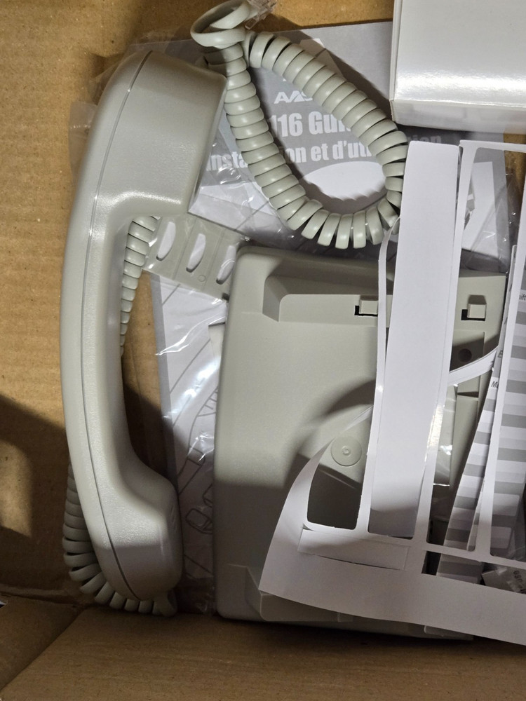 Aastra 9116 Platinum Single Line Corded Phone ~ Open Box