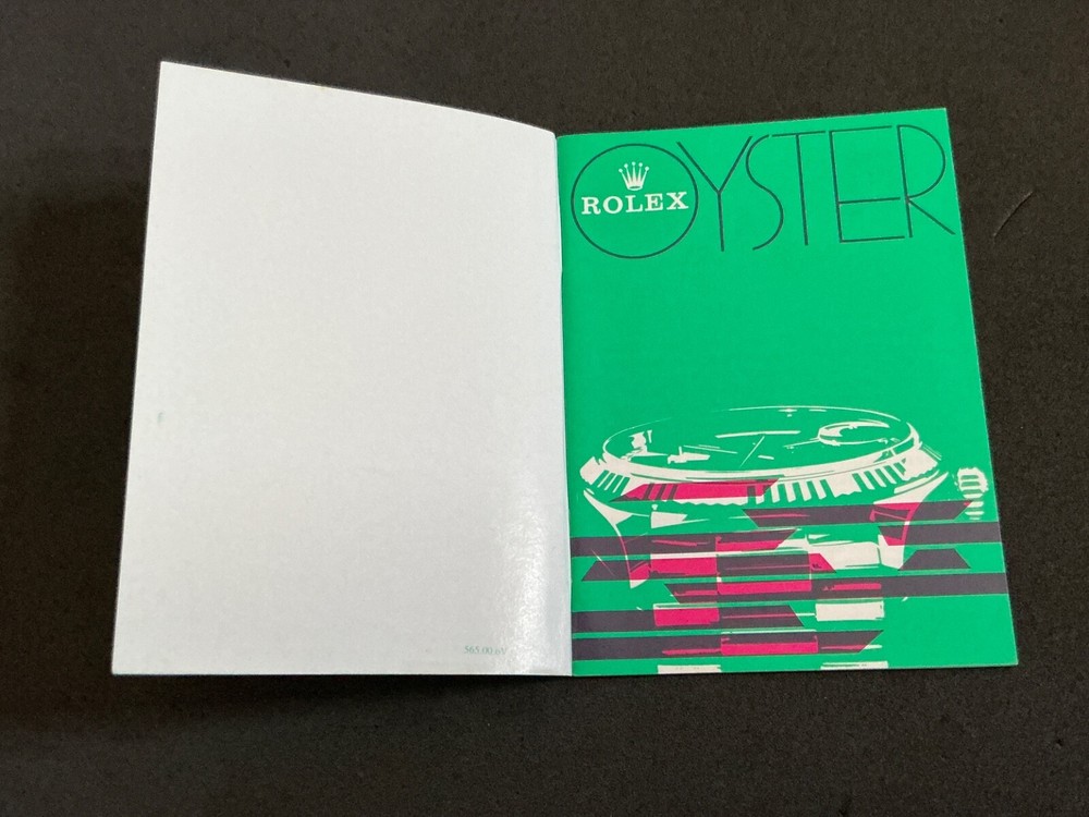 Authentic ROLEX TRANSLATION Booklet Code 565.00.6V For GMT Sub DD DJ..