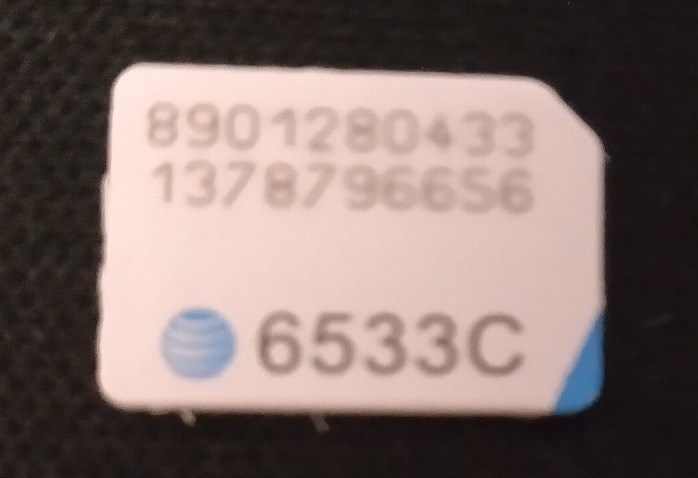 AT&T Nano SIM Card