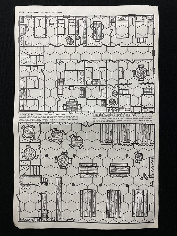 Generic Mapsheet GS 10468B Unused