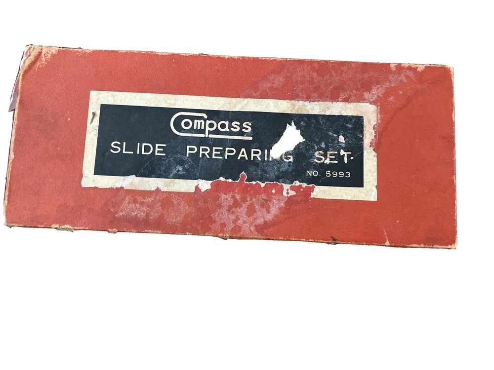 Old Compass Slide Preparing Set No. 5993