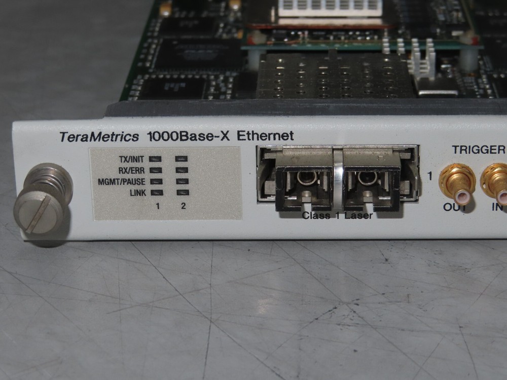 Spirent LAN-3311A SmartBits TeraMetrics 1000Base-X Ethernet Module