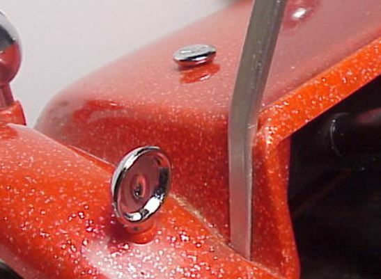 COX DUNE BUGGY MIRROR. PLASTIC INJECTION MOLDED. REPRODUCTION