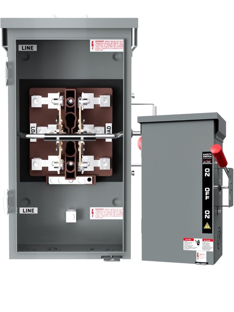 200A Manual Generator Transfer Switchheavy Duty 48000W General Double-Throw