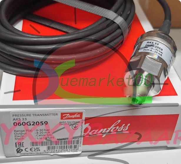 1Pcs New Danfoss AKS33 060G2059 pressure transmitter