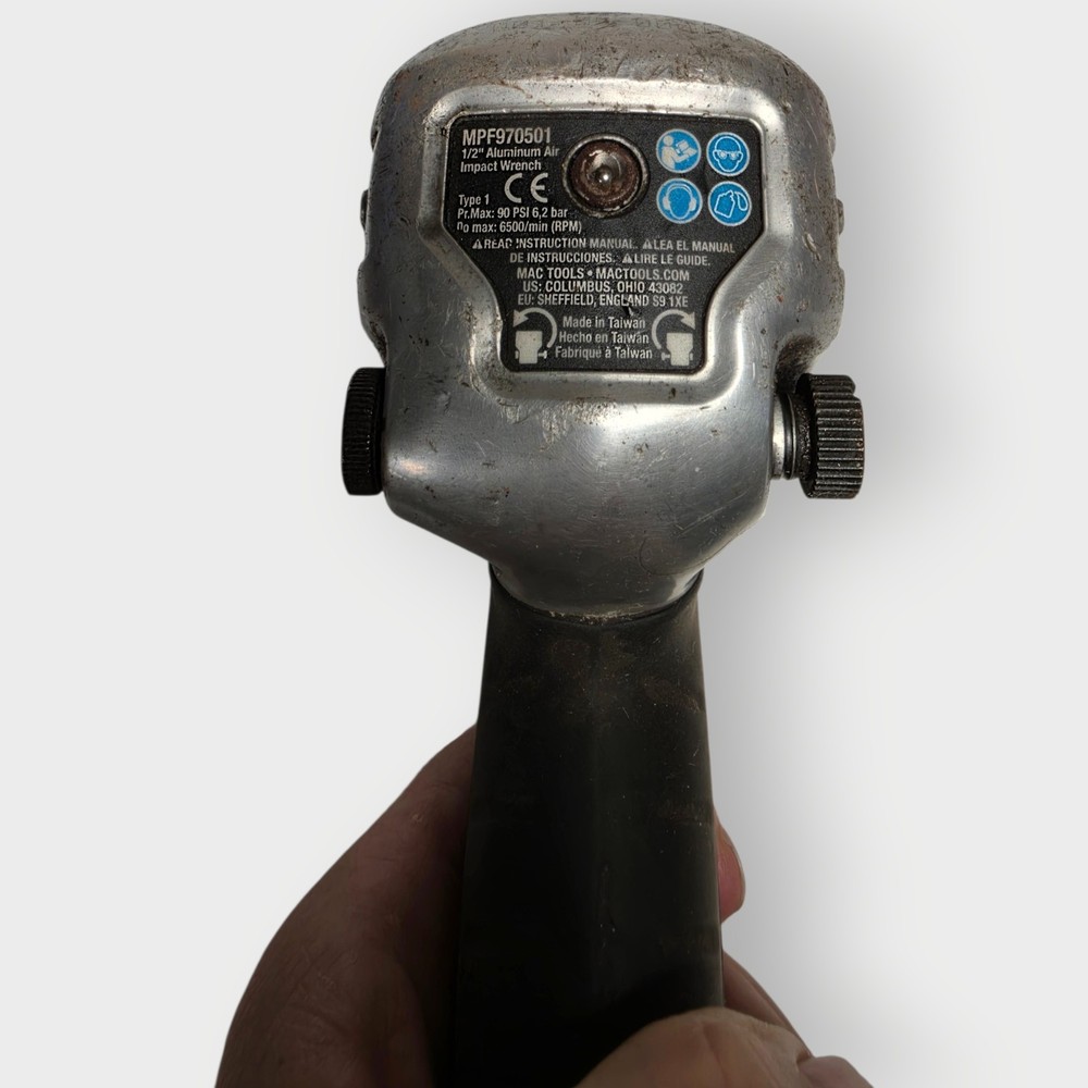 Mac Tools 1/2" Pneumatic Impact MPF970501 TESTED WORKS