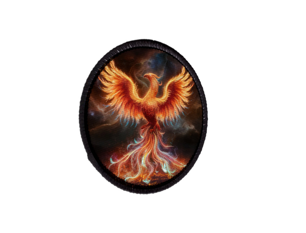 Fire Phoenix Mythical Creatures Patch Morale Tactical Hook [sub]