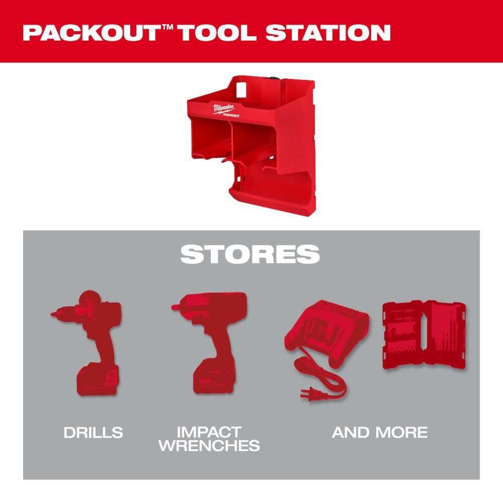 Milwaukee Packout Tool Station