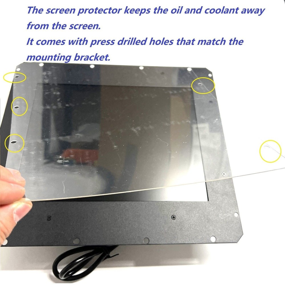 12.1" HAAS HL-1 HL-2 SL-20 SL-30 PART# 93-5222A DIRECT REPLACEMENT LCD MONITOR