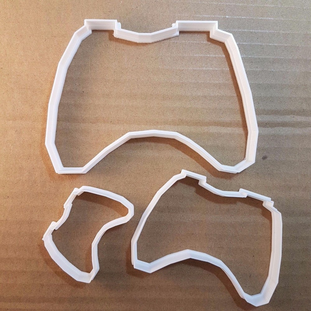 Game Pad Controller Shape Cookie Cutter Dough Biscuit Pastry Fondant Sharp