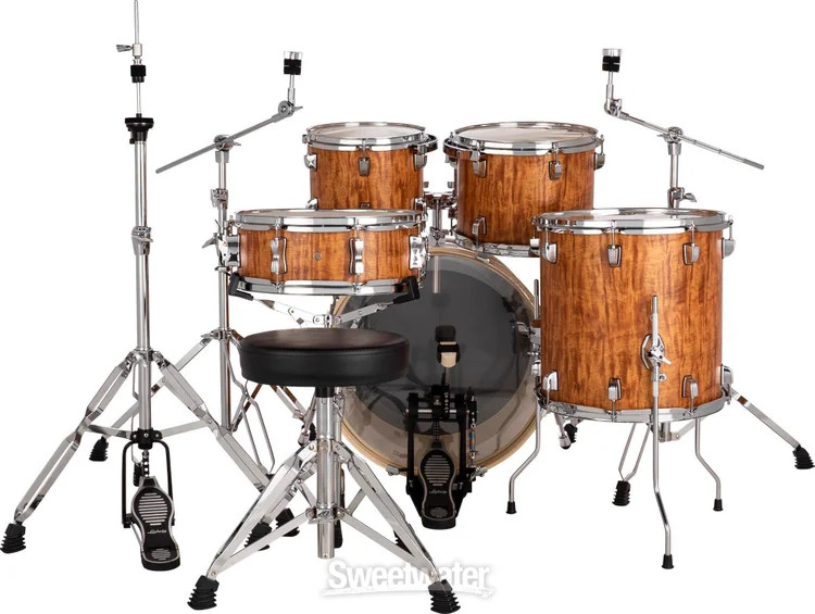 Ludwig Evolution 5-piece Drum Set with Hardware - Cherry