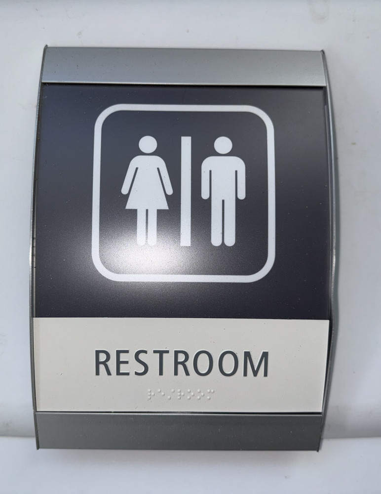 UNISEX RESTROOM SIGN