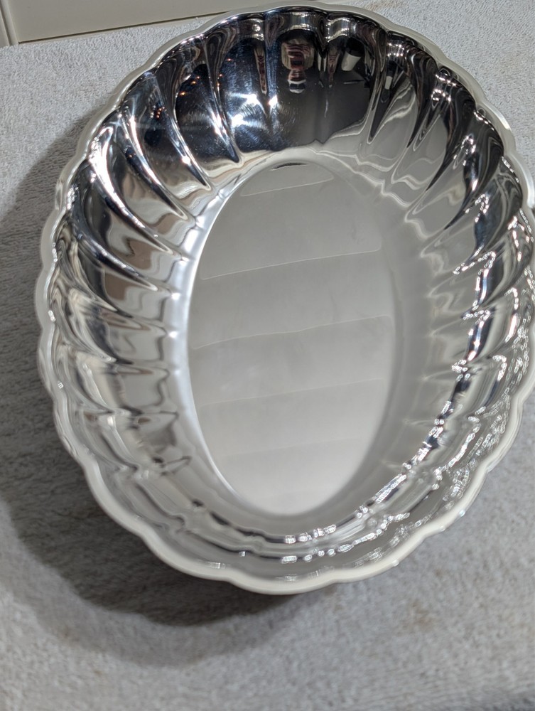 Oneida Sterling Silver Oval serving dish