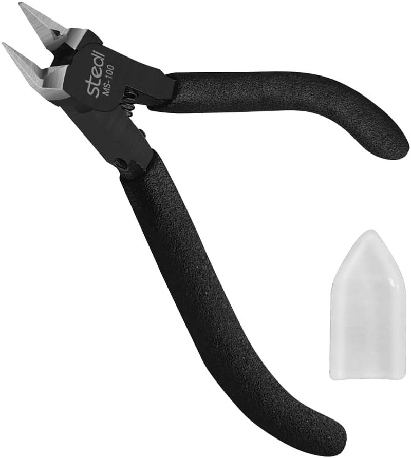 4.7-Inch Model Nipper, with Sharp Thin Blade and Blade Case Plastic Model Tools,