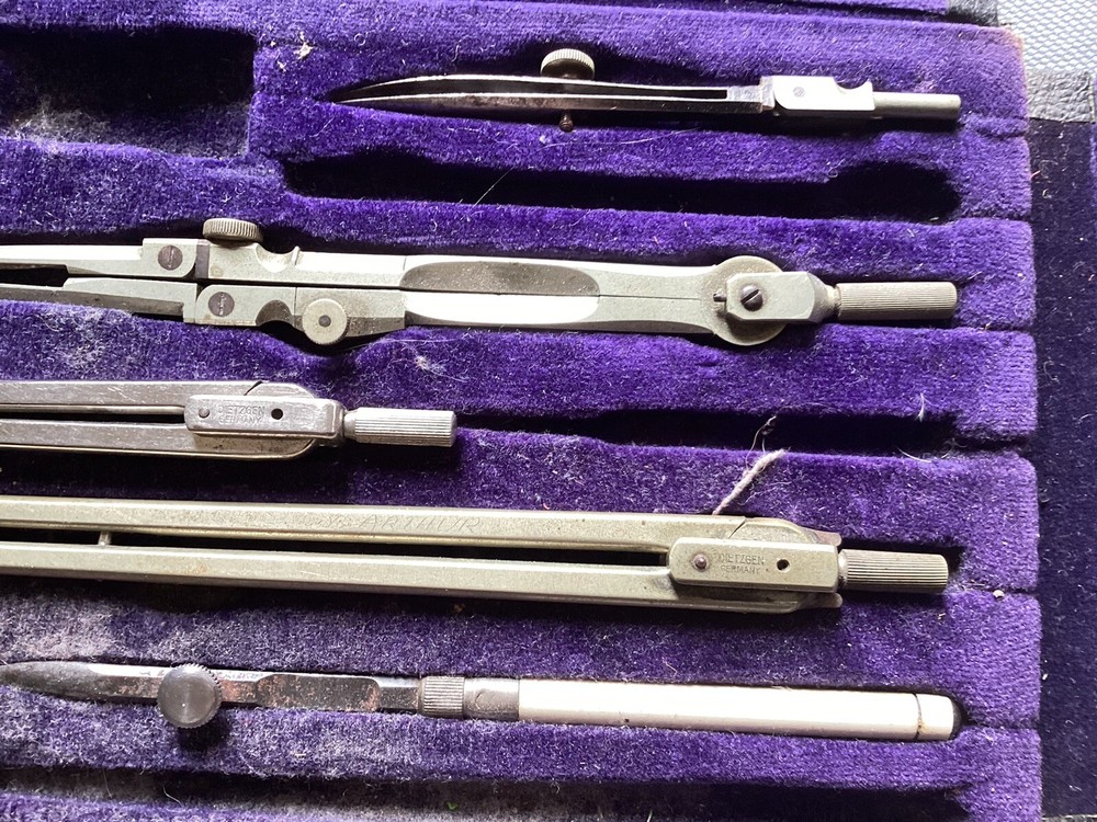 VTG Dietzegen Germany Drafting Tools With Case