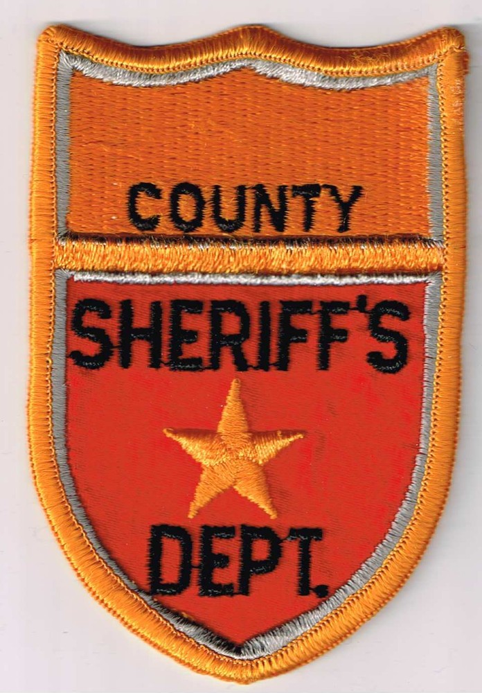 generic old style North Dakota County Sheriff patch