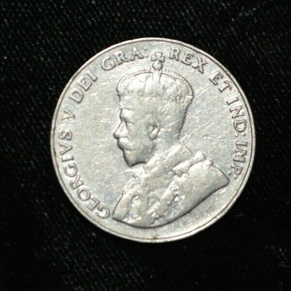 1932 Canada 5 Cent Coin