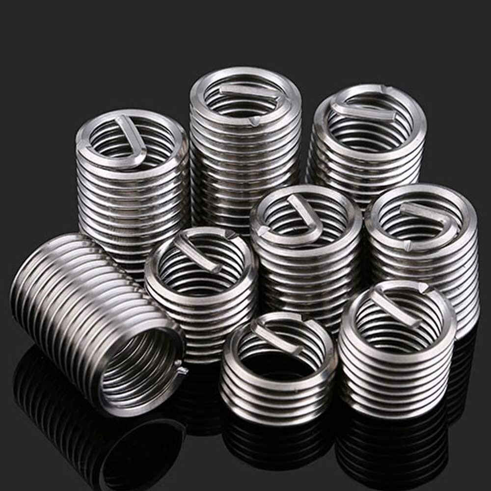 1/4-20 Helical Coil Thread Repair Insert Wire Threaded Insert A2 Stainless Steel
