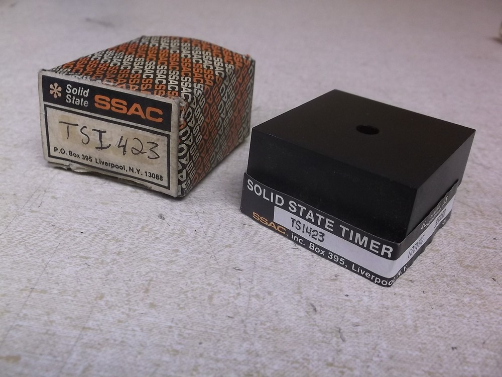 NEW SSAC Solid State Timer TSI423 *FREE SHIPPING*