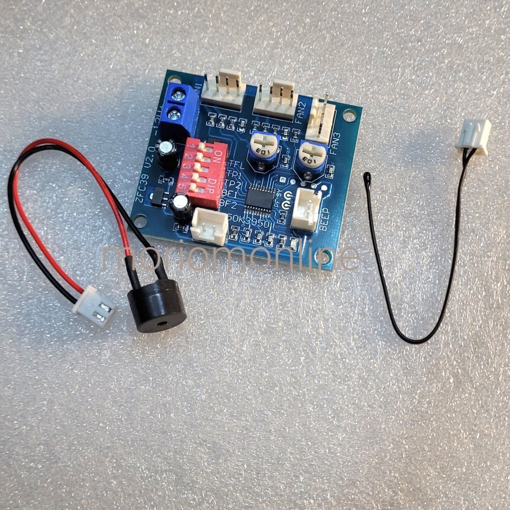 Automatic Temperature Control CPU Fan Speed DC Controller 12V PWM PC Board 🇬🇧