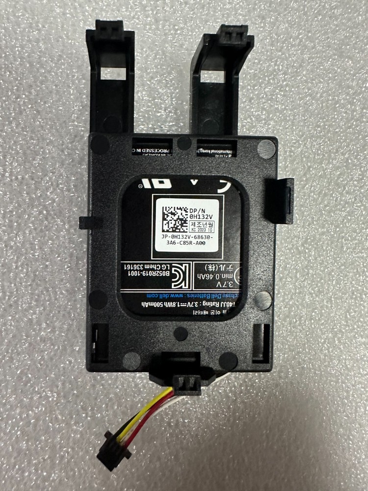 Genuine Dell H132V 0H132V Battery for PERC RAID Controller