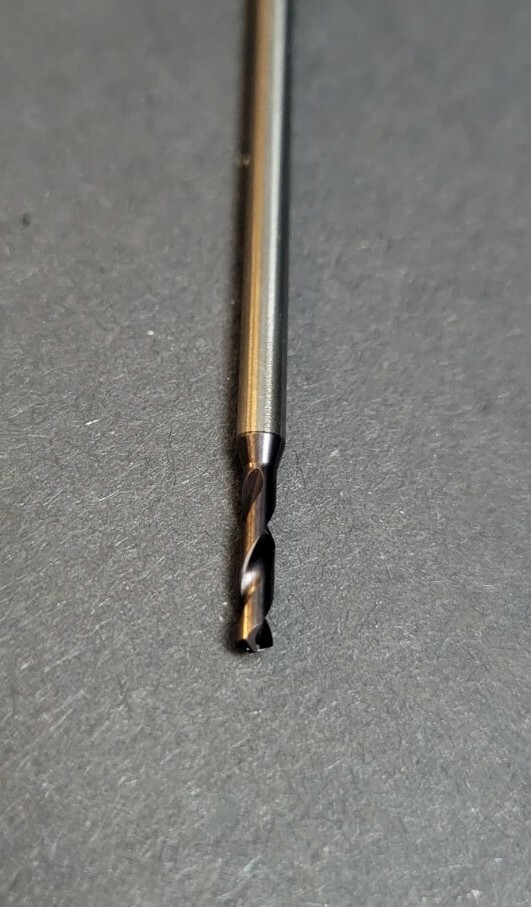 Mitsubishi .086" Solid Carbide Drill Micro MWS Coolant Th. MWS00860SB Machinist