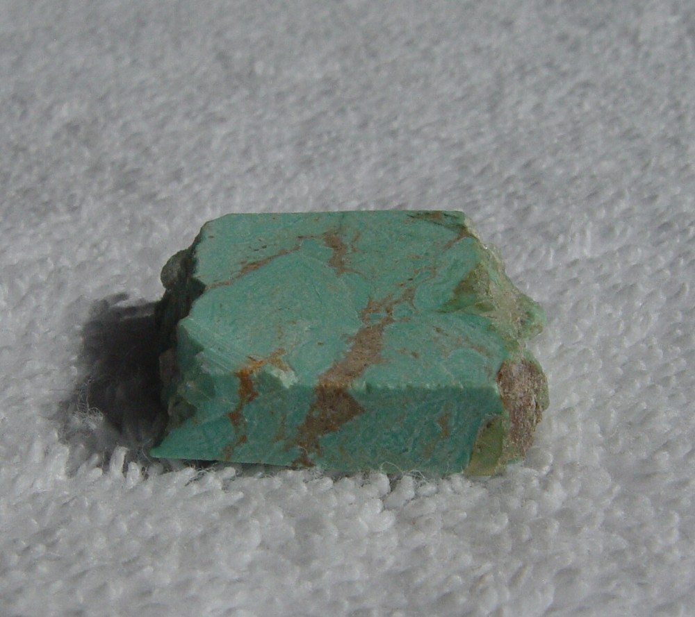 Turquoise stabilized Lapidary Slab 1236