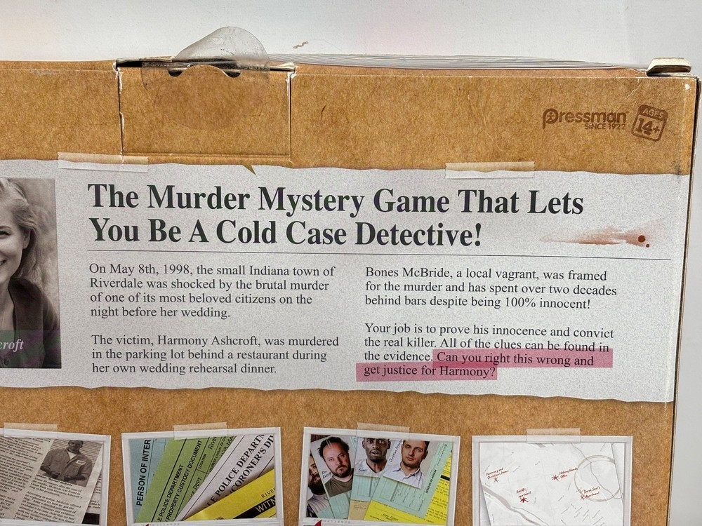 Unsolved Case Files Game - Harmony Ashcroft