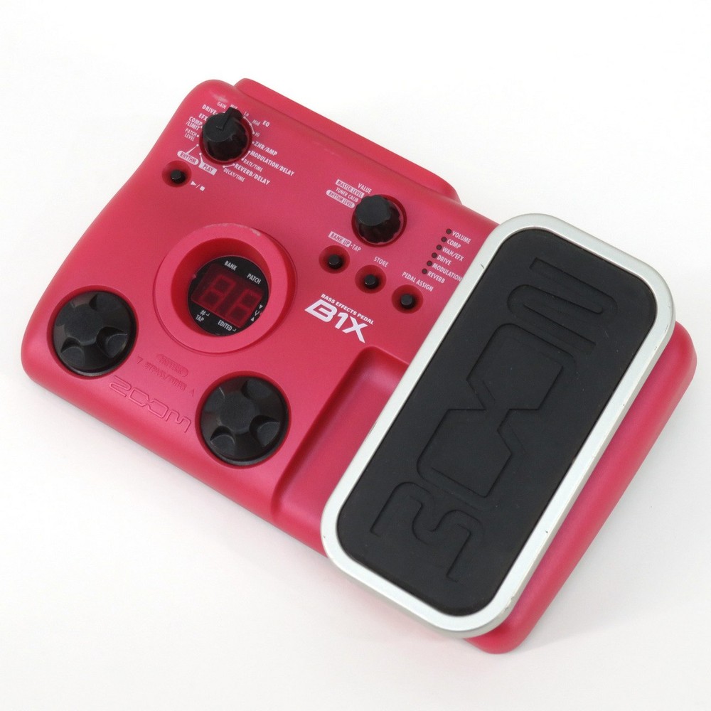 ZOOM B1X BASS EFFECTS PEDAL